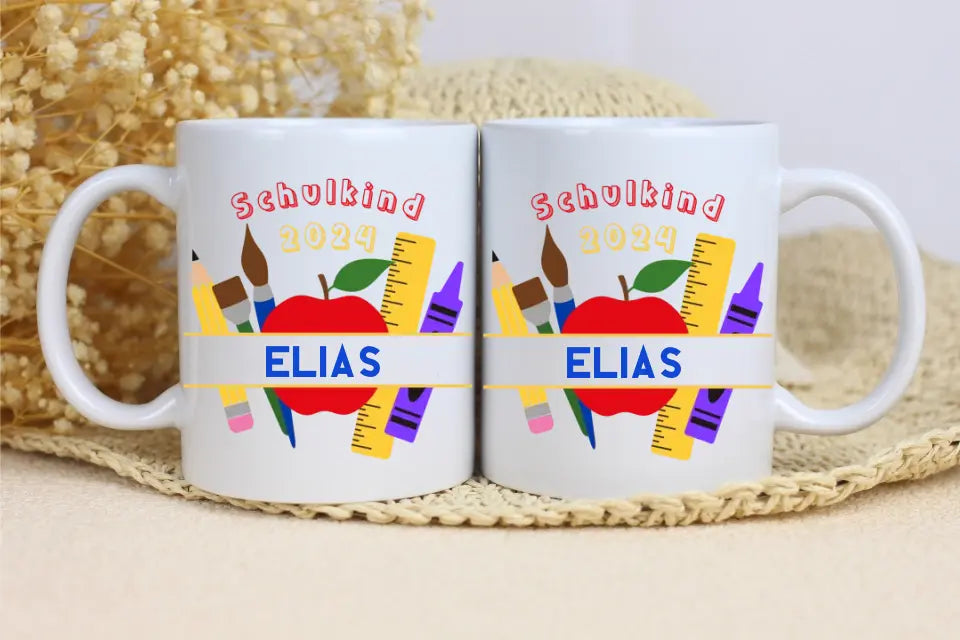 Tasse 11 oz - Motiv Apfel