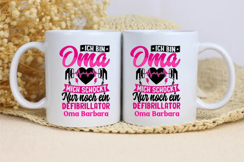 Tasse 11oz - Geschockte Oma