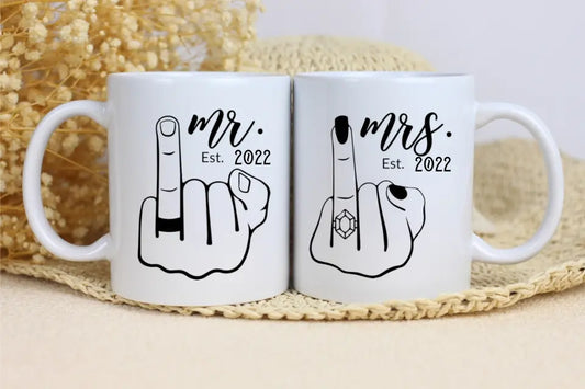 Tasse 11oz - Mr. & Mrs.