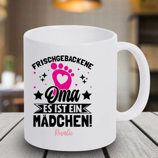 Tasse 11oz - Oma es ist ein Mädchen